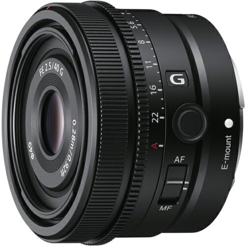 ソニー SONY FE 40mm F2.5 G SEL40F25G Eマウント用 フルサイズ 単焦点レンズ SEL40F25G