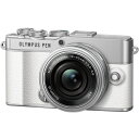 【エントリーでポイント10倍!7/19 20:00〜7/26 1:59まで】OM SYSTEM PEN E-P7 14-42mm EZ レンズキット(ホワイト)...