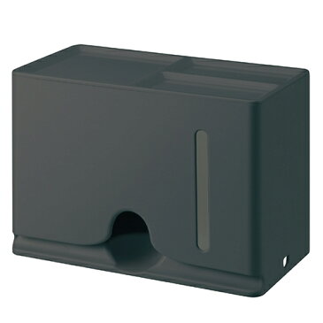 エレコム(ELECOM) IPM-MKBOXBK(ブラック) マスク用抗菌収納ボックス 60枚収納
