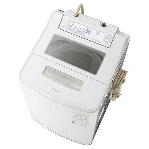 2024年6月1日限定 エントリー＆店舗内複数購入で最大20倍ポイント パナソニック Panasonic NA-JFA808-W(クリスタルホワイト) 全自動洗濯機 上開き 洗濯8kg NAJFA808W おすすめ 新生活 ランキング