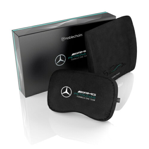 楽天特価COM[2024年6月1日限定 エントリー＆店舗内複数購入で最大20倍ポイント]noblechairs ノーブルチェアーズ NBL-SP-PST-012 MEMORY FOAM CUSHION SET - Mercedes-AMG Petronas Formula One Team NBLSPPST012