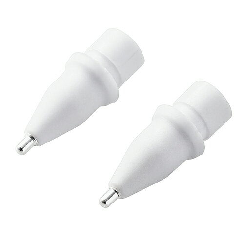 ���쥳��(ELECOM) P-TIPAP01 �ۥ磻�� Apple Pencil �򴹥ڥ��� �˺� ��°�� 1mm 2�ĥ��å�