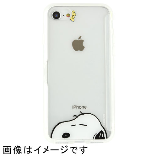 グルマンディーズ(gourmandis) SNG-667A(アップ) iPhone SE 第3世代/SE 第2世代/8/7用ケース スヌーピー ピーナッツ