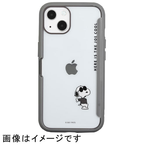 グルマンディーズ(gourmandis) SNG-609B(ジョー・クール) iPhone 13用ケース SHOWCASE＋ ピーナッツ スヌーピー