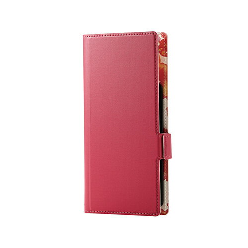 Rakuten - エレコム(ELECOM) P-05PLFUSJPND ディープピンク スマートフォン用マルチカバー 薄型 磁石付 Lサイズ