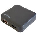 キョウハヤ JKPD20A1BK(ブラック) USB充電器 薄型 2ポート(2)