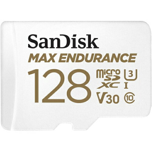 楽天特価COM[2024年6月1日限定 エントリー＆店舗内複数購入で最大20倍ポイント]SanDisk サンディスク SDSQQVR-128G-JN3ID MAX ENDURANCE 高耐久 microSDカード 128GB SDSQQVR128GJN
