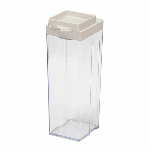 リバティーコーポレーション LD-315 ワームグレー スクエアウォーターピッチャー 縦置き 横置き 1.8L