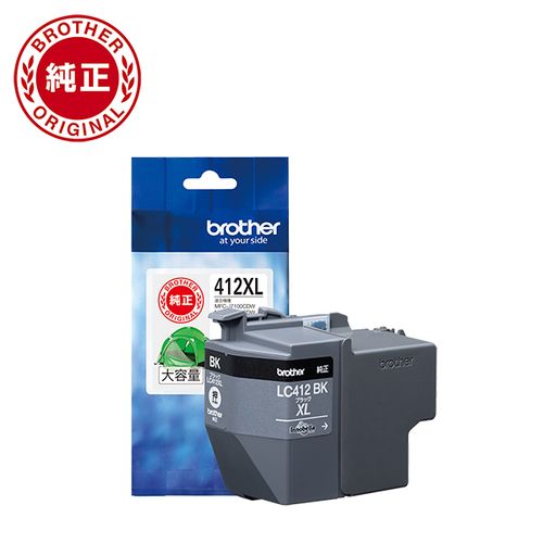 Refill Ink - ブラザー brother LC412XLBK 純正 インクカートリッジ ブラック 大容量 LC412XLBK