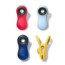 OXO(オクソー) マグネットクリップ4個セット 4色のカラー