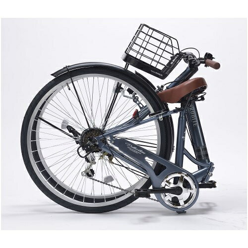 マイパラス My pallas MC-507-AB アッシュブルー VALORE 折畳シティ26・6SP・肉厚...
