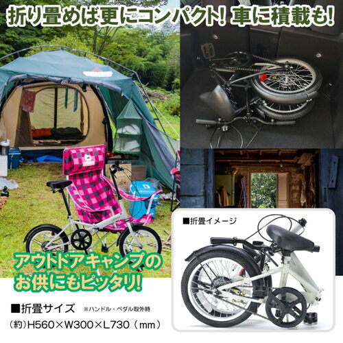 マイパラス My pallas MF-101-NV ミスティネイビー 折畳自転車16 MF101NV