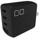 CIO(V[ACI[) CIO-G65W3C1A-N-BK NovaPort QUAD 65W USB[d 4|[g ubN