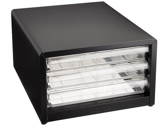 Rakuten - ナカバヤシ アバンテV2レターケース A4タテ 浅3段 クロ[代引不可]