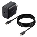 GR ELECOM MPA-ACCP18BK(ubN) USB PD20WΉ USB[d AC[d 1.5m