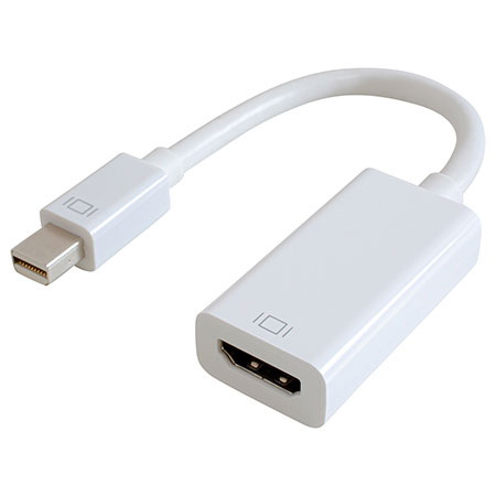 IODATA(アイ・オー・データ) GP-MDPHDH/W(ホワイト) Mini DisplayPort→HDMI変換アダプター