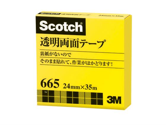 3M スコッチ透明両面テープ[代引不可]