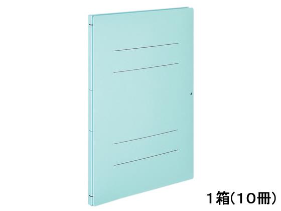 Forestway 背幅伸縮ファイル A4タテ 青 10冊[代引不可]