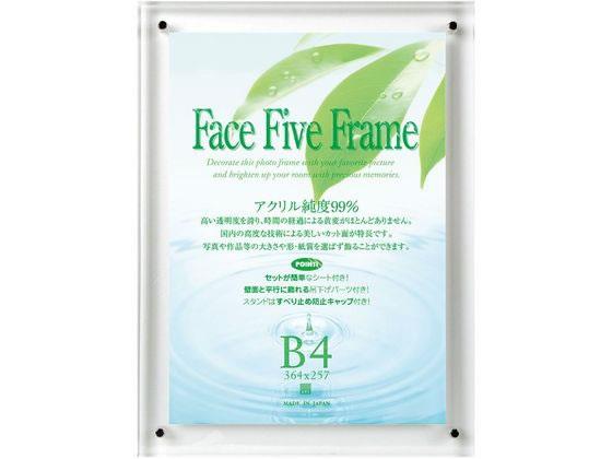 アートプリントジャパン フェイスファイブフレーム B4クリア[代引不可]