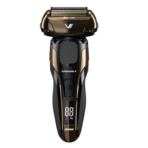 【長期保証付】IZUMI イズミ IZF-V972N ゴールド ハイエンドシリーズ 4枚刃洗浄器付きモデル IZFV972N