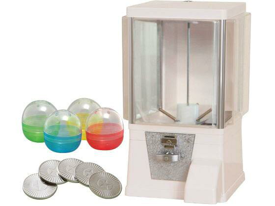 その他 ガチャコップ 本体 メダル仕様 スタート導入セット 白[代引不可]