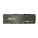 ADATA Technology ALEG-800-1000GCS LEGEND 800 PCIe Gen4 x4 M.2 2280 SSD 1000GB