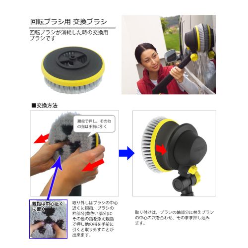ケルヒャー(KARCHER) 5.762-331.0 回転ブラシ用 替ブラシ