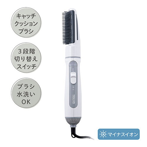 テスコム(TESCOM) TC200B-W(ホワイト) マイナスイオン カールドライヤー