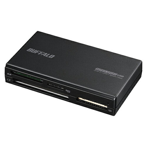 バッファロー(BUFFALO) BSCR700U3BK(ブラック) カードリーダー バッファロー(BUFFALO) BSCR700U3BK(ブラック) カードリーダー