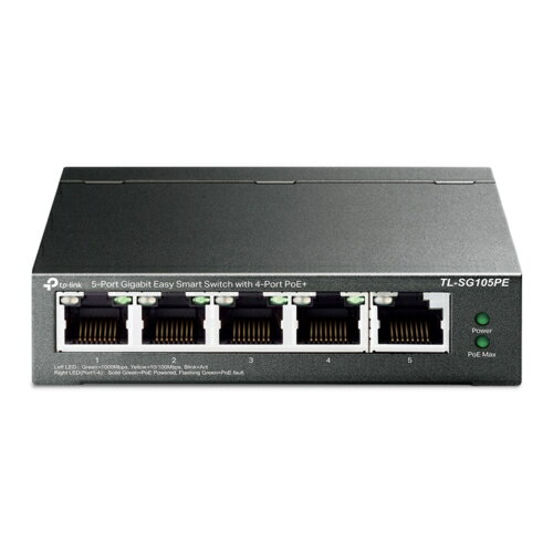 TP-Link(ティーピーリンク) TL-SG105PE 英語パッケージ 法人限定 TP-Link(ティーピーリンク) TL-SG105PE 英語パッケージ 法人限定