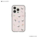 グルマンディーズ(gourmandis) MF-334E(ミッフィー&フラワー) iPhone 14 Pro / 13 Pro用ケース ミッフィー IIIIfit