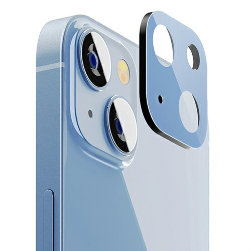 Rakuten - PGA PG-22RCLG23BL ブルー iPhone 14/14 Plus用 カメラフルプロテクター