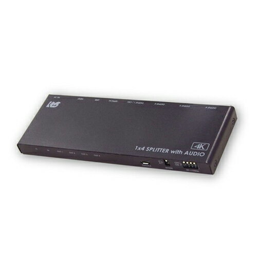 RATOC systems RS-HDSP4PA-4K 4K60Hz対応 1入力4出力 外部音声出力付 HDMI分配器