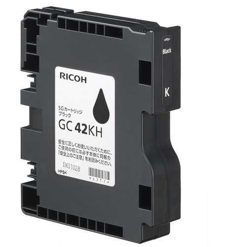 Rakuten - リコー RICOH GC42KH 純正 RICOH SGカートリッジ ブラック Lサイズ 515930