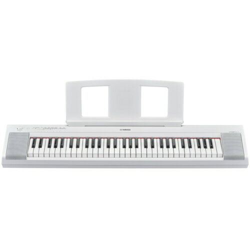 ヤマハ YAMAHA NP-15WH ホワイト piaggero ピアジェーロ 電子キーボード 61鍵盤 NP15WH 2