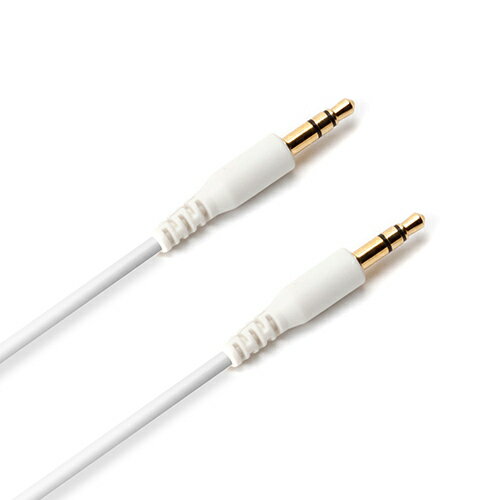 PGA PG-AUXY10M12-WH ホワイト Premium Style 3.5mmステレオミニプラグAUXオーディオケーブルやわらか 1m PGAUXY10M12WH