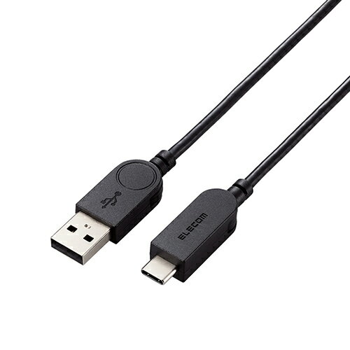 쥳(ELECOM) MPA-ACSW12BK(֥å) 󥰼USB-A to USB Type-C(TM) ֥ 1.2m