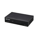 バッファロー(BUFFALO) LSW7-GT-5ES/BK Giga対応スイッチングハブ 5ポート(2)
