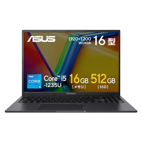 ASUS() K3604ZA-MB033W Vivobook 16X 16 Core i5/16GB/512GB/WPS ǥ֥å