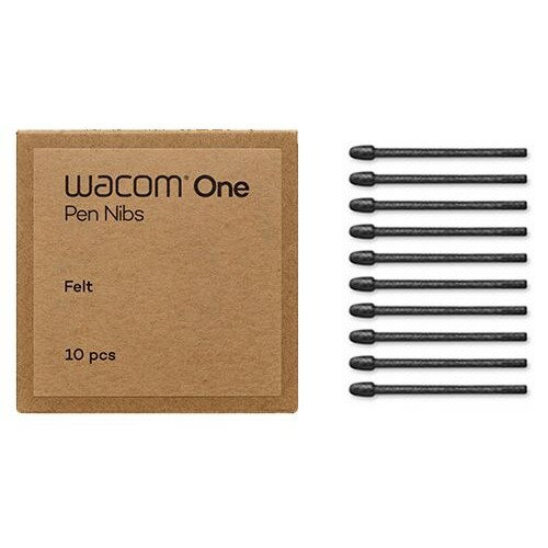 ワコム(WACOM) ACK24919Z Wacom One Pen用 フェルト芯10本
