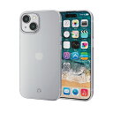 エレコム(ELECOM) iPhone15 用 ケース ソフト 薄型 カメラレンズ保護設計 クリア