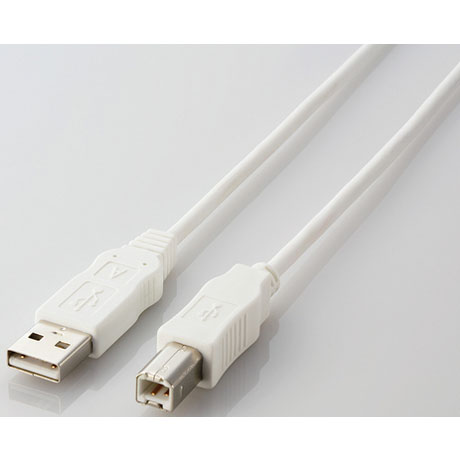���쥳��(ELECOM) USB2-ECO15WH �ۥ磻�� USB2-ECO���꡼�� USB�����֥� 1.5m