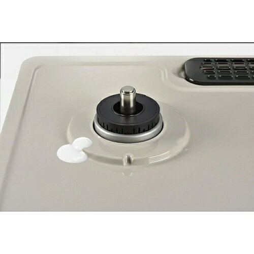 リンナイ RINNAI RTE597BEL-LP プロパンガス用 ガステーブル 左強火力 クリームベージュ - 2