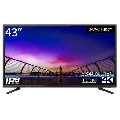 ジャパンネクスト(JAPANNEXT) JN-IPS4302UHDR(ブラック) 43型ワイド 4K液晶モニター