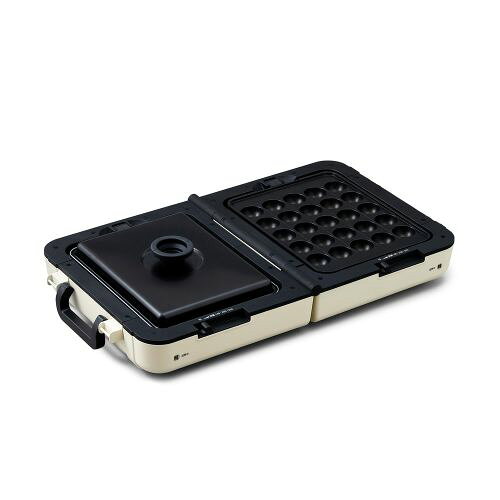【長期保証付】アイリスオーヤマ Iris Ohyama DPOL-W31-C アイボリー 両面ホットプレートワイド DPOLW31C 3