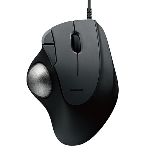 乐天商城 - エレコム ELECOM M-IT11UR-BK ブラック トラックボール マウス 有線 5ボタン ベアリングユニット IST MIT11URBK