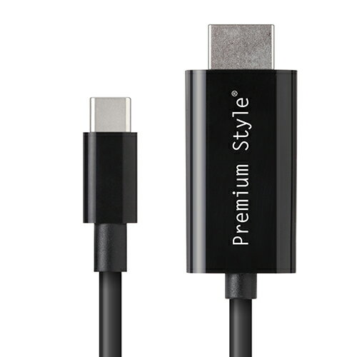 PGA PG-SUCTV3MBK HDMIߥ顼󥰥֥ USB Type-C 3m