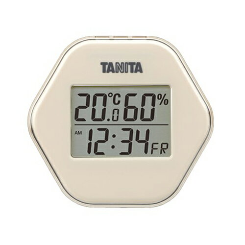 タニタ(TANITA) TT-573-IV(アイボリー) デジタル温湿度計 タニタ(TANITA) TT-573-IV(アイボリー) デジタル温湿度計