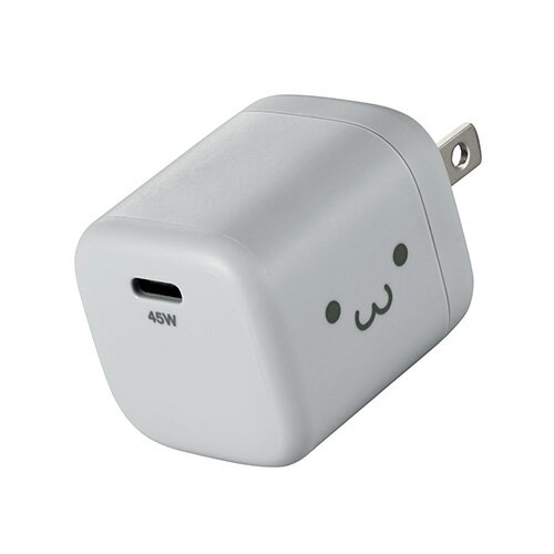 GR(ELECOM) EC-AC13A-GF(O[tFCX) USB Power Delivery 45W AC[d(C~1)