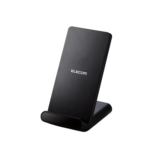 エレコム(ELECOM) W-QS09-BK(ブラック) ワイヤレス充電器 Qi認証 5W スタンド 縦置き/横置き両対応 エレコム(ELECOM) W-QS09-BK(ブラック) ワイヤレス充電器 Qi認証 5W スタンド 縦置き/横置き両対応